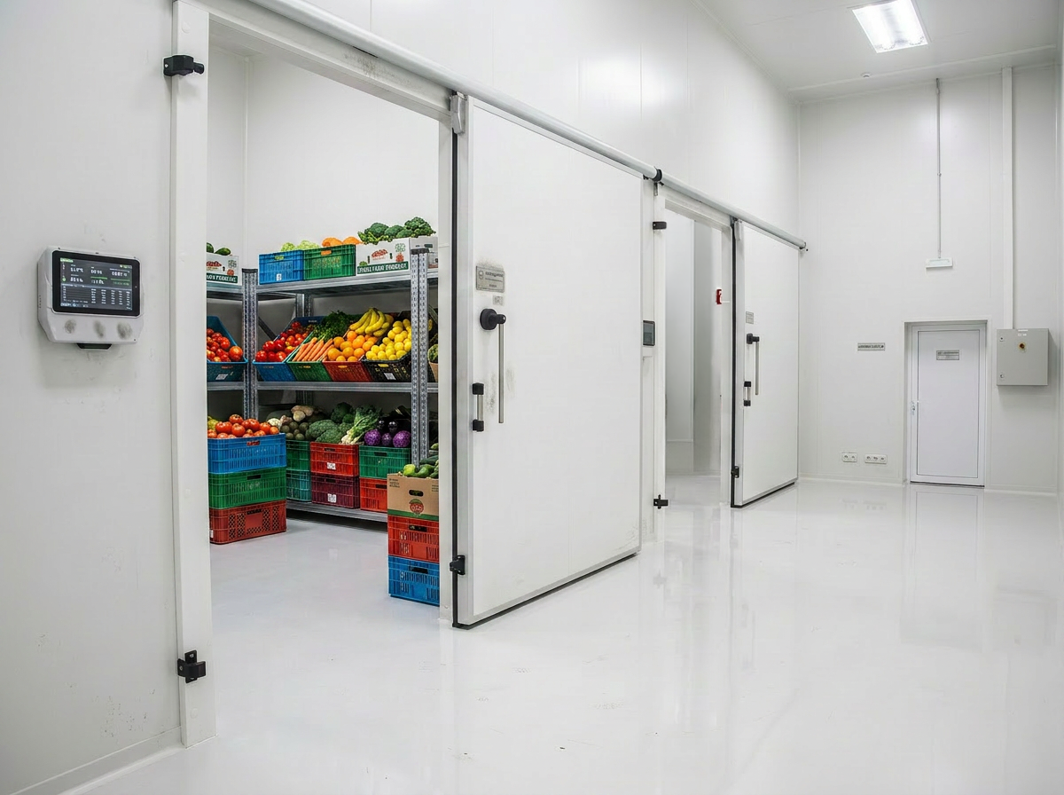 Storage hall fruits vegtables